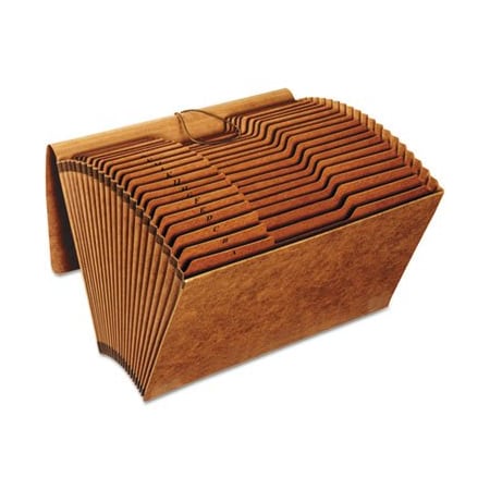 Tops Business Forms Pendaflex, HEAVY-DUTY EXPANDING FILE, 21 SECTIONS, 1/3-CUT TAB, LEGAL SIZE, REDROPE R119ALHD